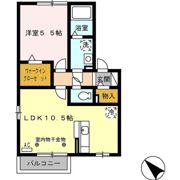 アメージング・フラッツ（A･B･C） Aの間取り画像