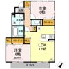 ラ・ヴィレッタ A棟の間取り画像