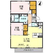 グランルミエールの間取り画像