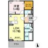 D-room中二十町の間取り画像