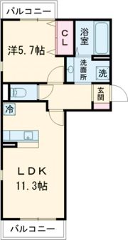 レイナの間取り画像