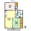 エクレール美濃屋 Aの間取り画像