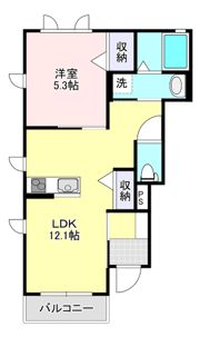 プレールFの間取り画像