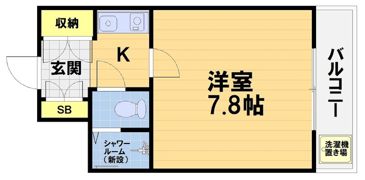 FLATS54の間取り画像
