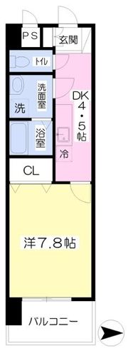 フォルテ本町の間取り画像