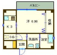 L-あまつはらの間取り画像