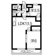 レジデンス中陣の間取り画像