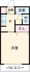 シャーメゾン鶴田B棟の間取り画像