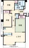 ライオンズマンション富雄の間取り画像