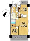 ヴィラ東中通の間取り画像