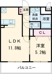 ユーミークランツ殿町の間取り画像