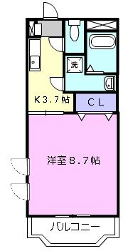 メルヴェーユの間取り画像