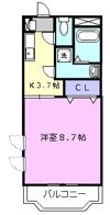 メルヴェーユの間取り画像