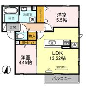 ケイズコートの間取り画像
