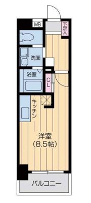 willDo浜崎通の間取り画像