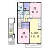 ガーデンコート Eの間取り画像