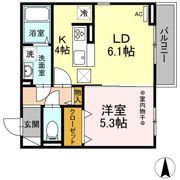 Dーroom中倉の間取り画像