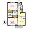 アズール Bの間取り画像