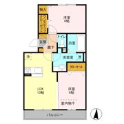 レスポワール Aの間取り画像