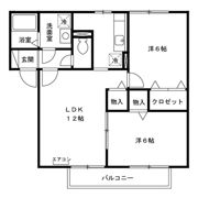 K’SシャンブルⅤの間取り画像