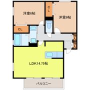 フロール Cの間取り画像
