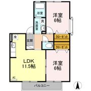シンフォニー Ⅱの間取り画像