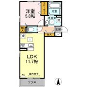 サザンシャトー古城の間取り画像