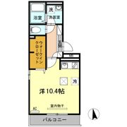 ウエスト ヴィレッジⅡ A棟の間取り画像