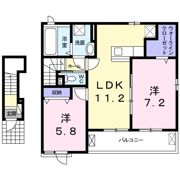 コロレ Ⅱの間取り画像