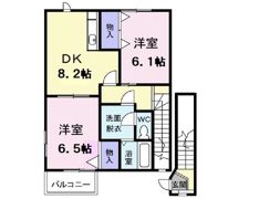 ベルフラワーAの間取り画像