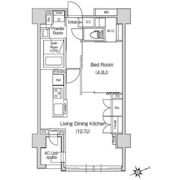スタイリオ元住吉Ⅱの間取り画像