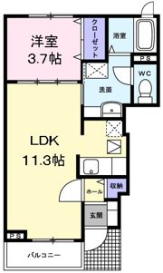 ベルハウスの間取り画像