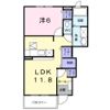 ビリーブの間取り画像