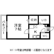 パレアージュの間取り画像