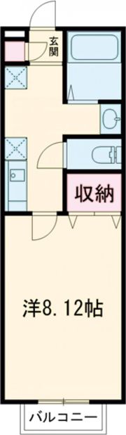 ハイツ陽だまりの間取り画像