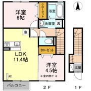アヴァンスⅢの間取り画像