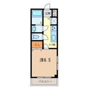 エーエムハイツの間取り画像