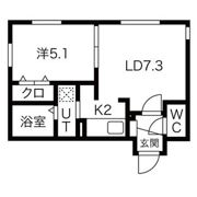 upper village南円山(アッパーヴィレッジ)の間取り画像