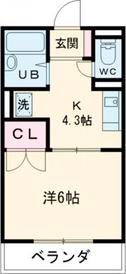 アライブ滝本の間取り画像
