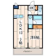 クレアモントさがみ野の間取り画像