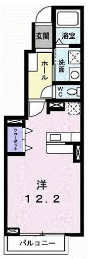 アムール テレーノの間取り画像