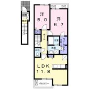 ラミーナⅠの間取り画像