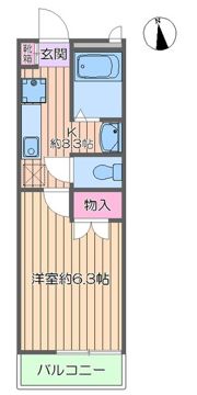 インサイド シー ビレッジの間取り画像