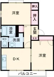 サニーヒルAの間取り画像