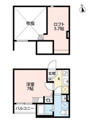 Impressive Magnolia Kyotoの間取り画像