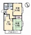 長井コーポの間取り画像