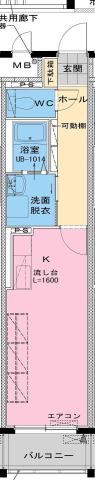 Hashimoto East Mansionの間取り画像