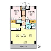 グランディス新八柱の間取り画像
