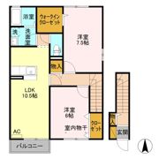 メゾンルミエールの間取り画像