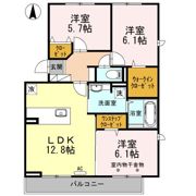 Aria(アリア)の間取り画像